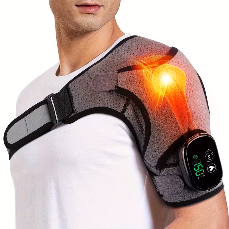 Wireless Heated Shoulder Wrap & Massager